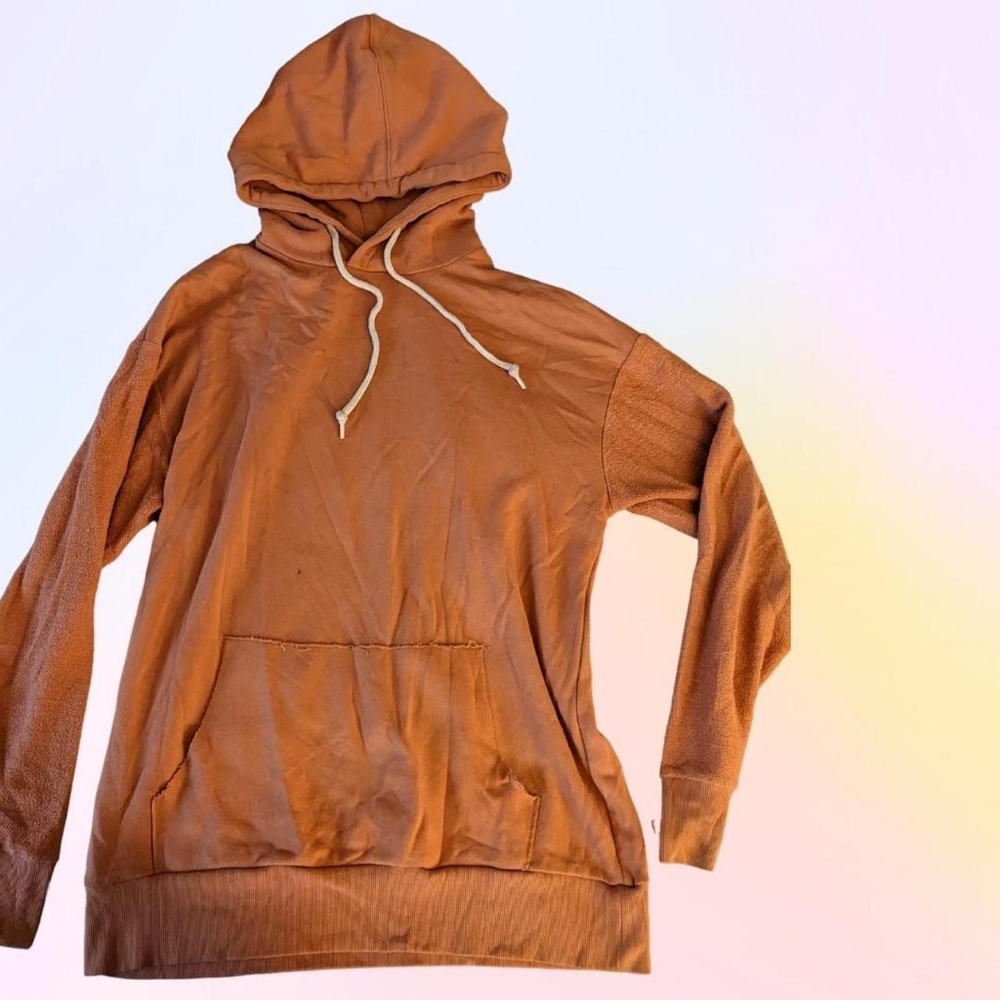 Orangish lightweight hoodie size men's medium